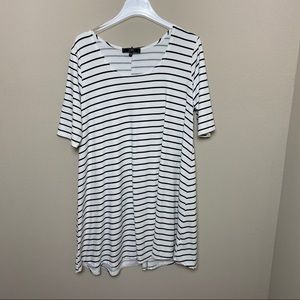 Vibe Sportswear | Striped Tunic Dress